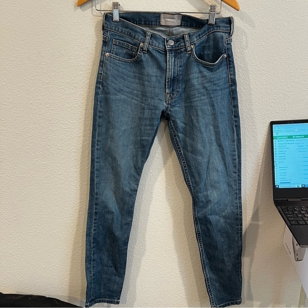 Everlane size 27 Regular blue jeans skinny fit